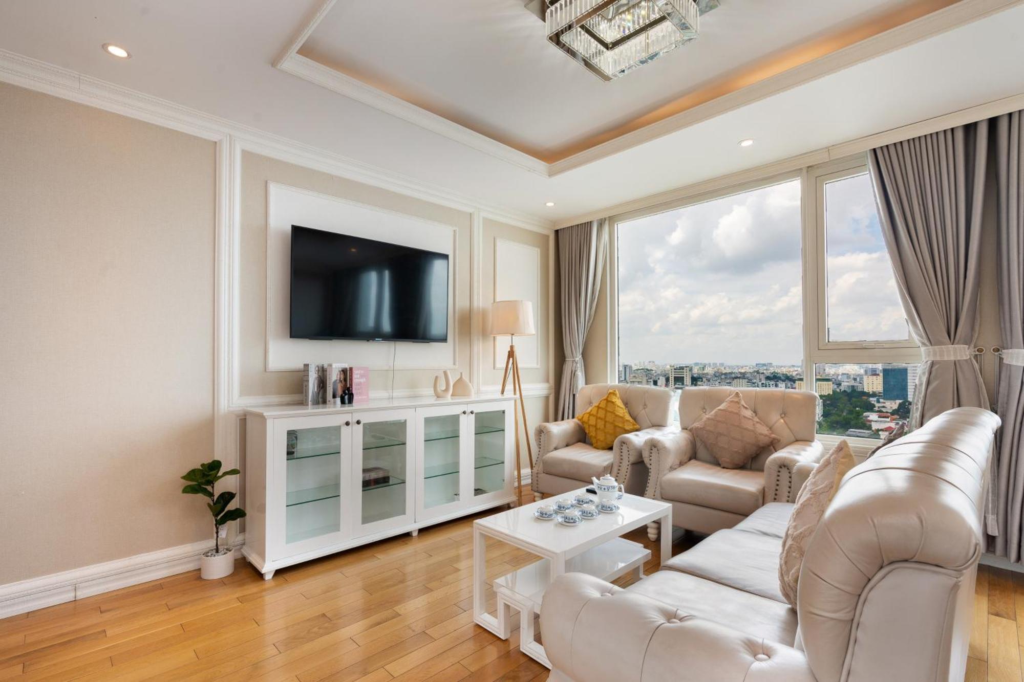2Br 3Br Luxury Apartment Sky Pool Ho Si Minh-város Kültér fotó